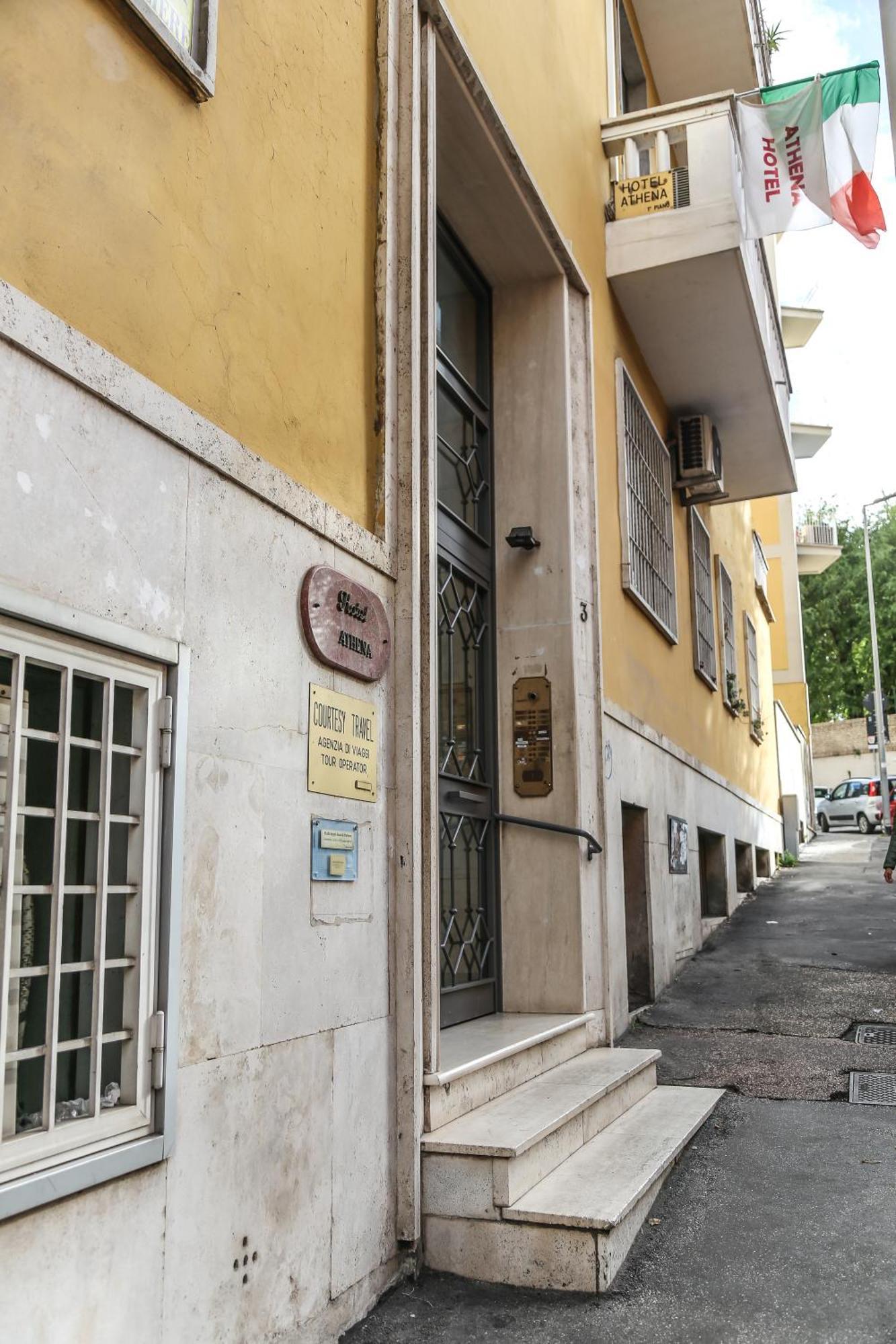 Albergo Athena Рим Екстериор снимка